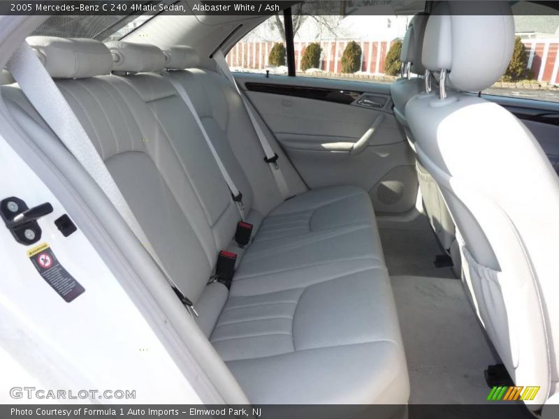 Alabaster White / Ash 2005 Mercedes-Benz C 240 4Matic Sedan