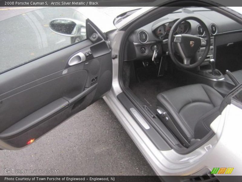  2008 Cayman S Black Interior