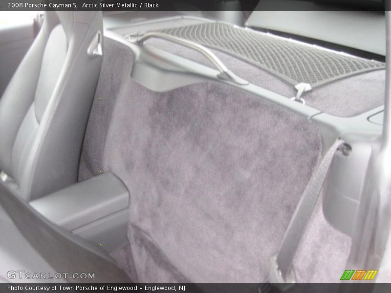 Arctic Silver Metallic / Black 2008 Porsche Cayman S
