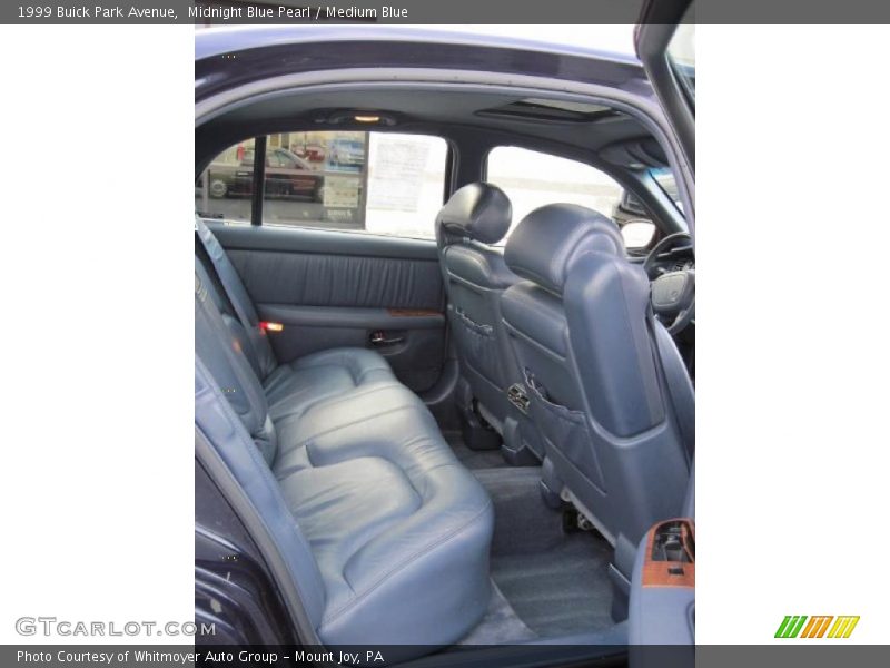 Midnight Blue Pearl / Medium Blue 1999 Buick Park Avenue