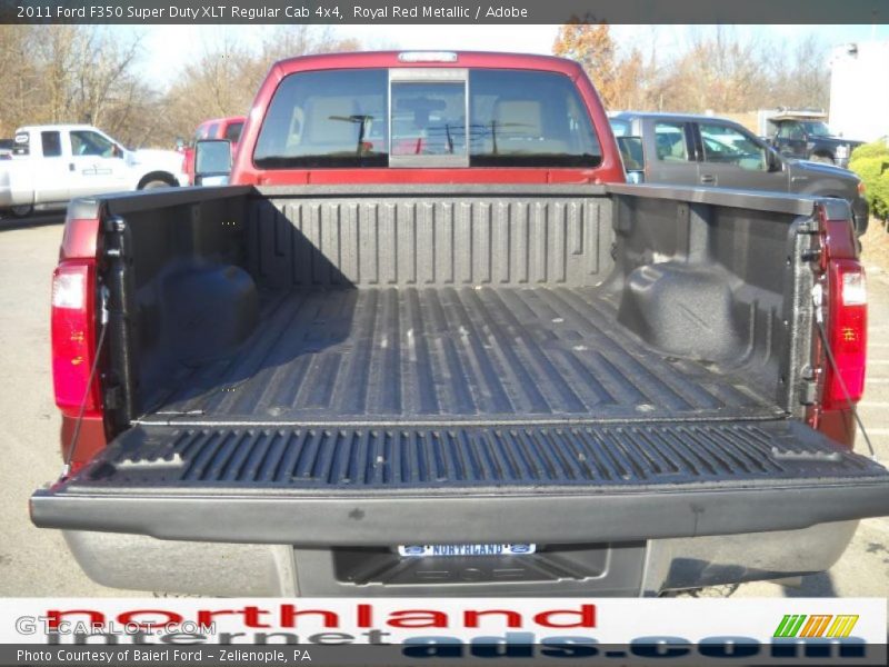 Royal Red Metallic / Adobe 2011 Ford F350 Super Duty XLT Regular Cab 4x4