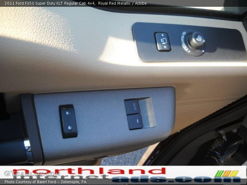 Royal Red Metallic / Adobe 2011 Ford F350 Super Duty XLT Regular Cab 4x4