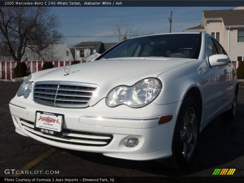 Alabaster White / Ash 2005 Mercedes-Benz C 240 4Matic Sedan