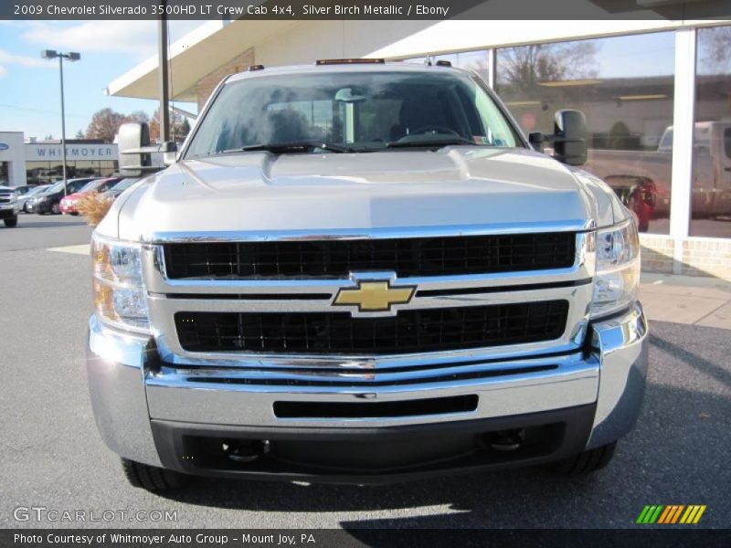 Silver Birch Metallic / Ebony 2009 Chevrolet Silverado 3500HD LT Crew Cab 4x4