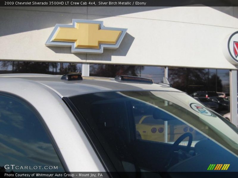 Silver Birch Metallic / Ebony 2009 Chevrolet Silverado 3500HD LT Crew Cab 4x4