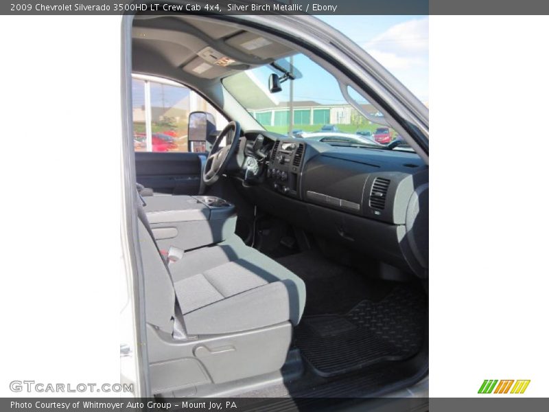 Silver Birch Metallic / Ebony 2009 Chevrolet Silverado 3500HD LT Crew Cab 4x4