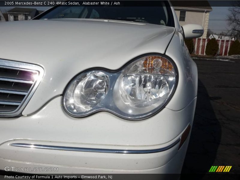 Alabaster White / Ash 2005 Mercedes-Benz C 240 4Matic Sedan