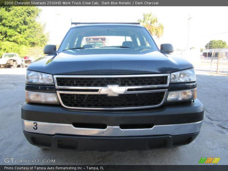 Dark Blue Metallic / Dark Charcoal 2006 Chevrolet Silverado 2500HD Work Truck Crew Cab