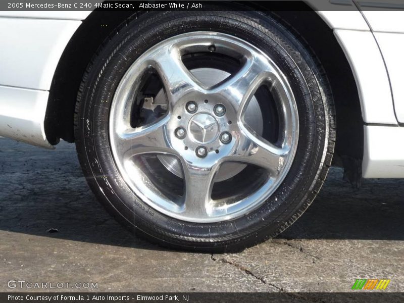 Alabaster White / Ash 2005 Mercedes-Benz C 240 4Matic Sedan