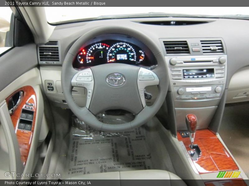 Sandy Beach Metallic / Bisque 2011 Toyota Camry XLE