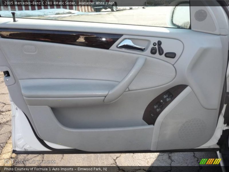 Alabaster White / Ash 2005 Mercedes-Benz C 240 4Matic Sedan