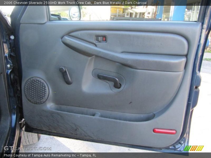 Dark Blue Metallic / Dark Charcoal 2006 Chevrolet Silverado 2500HD Work Truck Crew Cab
