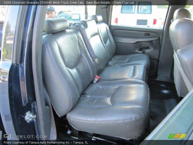  2006 Silverado 2500HD Work Truck Crew Cab Dark Charcoal Interior