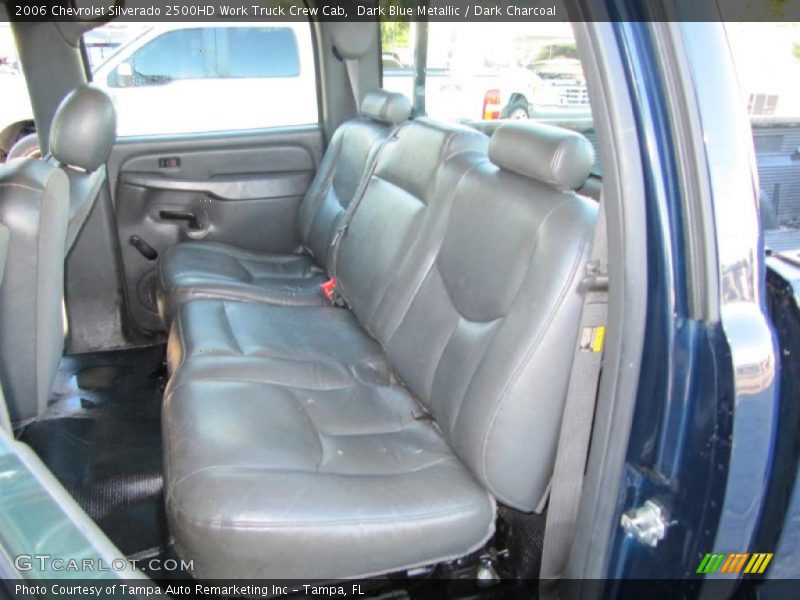  2006 Silverado 2500HD Work Truck Crew Cab Dark Charcoal Interior