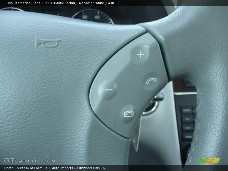 Alabaster White / Ash 2005 Mercedes-Benz C 240 4Matic Sedan