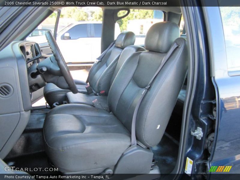  2006 Silverado 2500HD Work Truck Crew Cab Dark Charcoal Interior