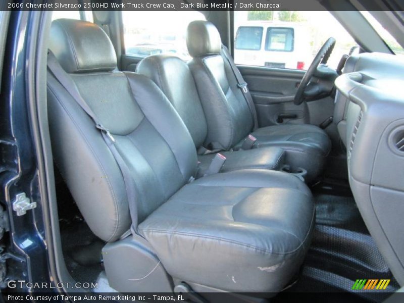  2006 Silverado 2500HD Work Truck Crew Cab Dark Charcoal Interior