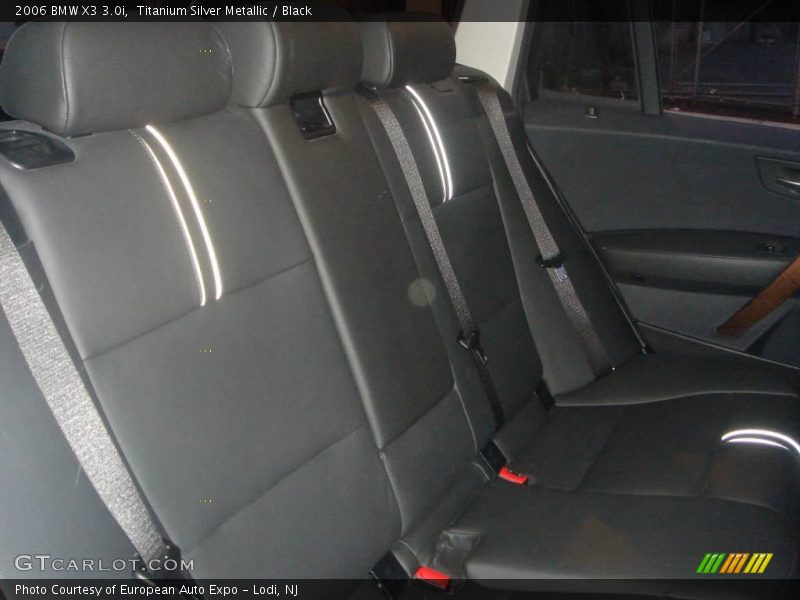 Titanium Silver Metallic / Black 2006 BMW X3 3.0i