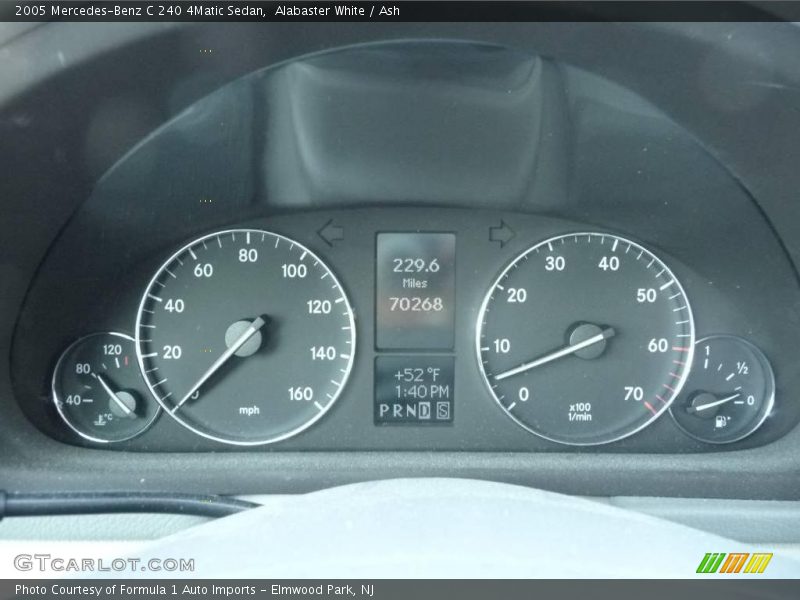 Alabaster White / Ash 2005 Mercedes-Benz C 240 4Matic Sedan