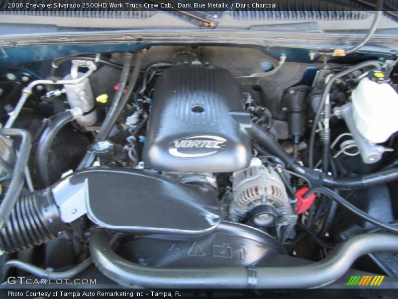  2006 Silverado 2500HD Work Truck Crew Cab Engine - 6.0 Liter OHV 16-Valve Vortec V8