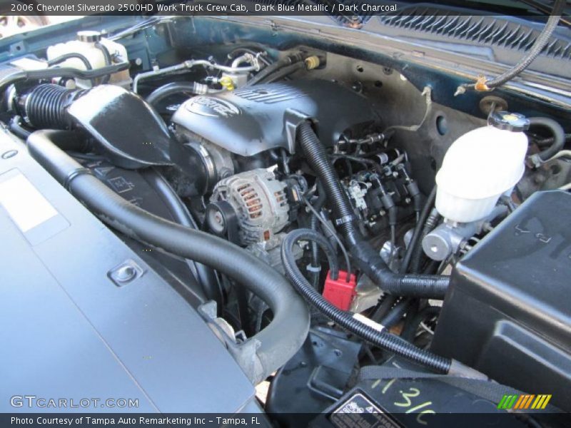  2006 Silverado 2500HD Work Truck Crew Cab Engine - 6.0 Liter OHV 16-Valve Vortec V8