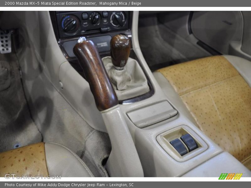 Mahogany Mica / Beige 2000 Mazda MX-5 Miata Special Edition Roadster