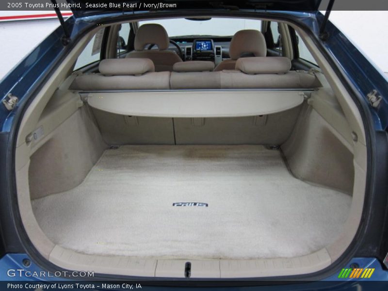 Seaside Blue Pearl / Ivory/Brown 2005 Toyota Prius Hybrid