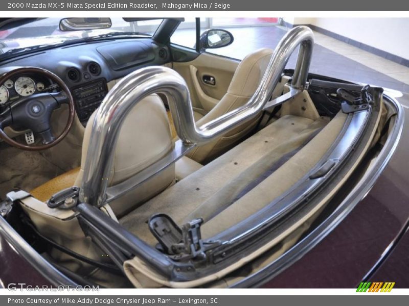 Mahogany Mica / Beige 2000 Mazda MX-5 Miata Special Edition Roadster