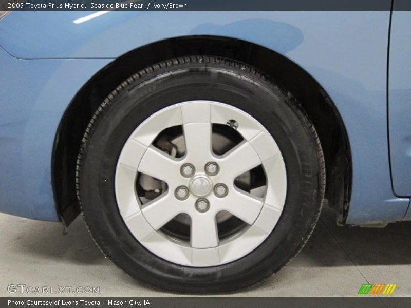 Seaside Blue Pearl / Ivory/Brown 2005 Toyota Prius Hybrid