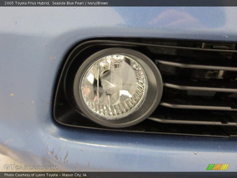 Seaside Blue Pearl / Ivory/Brown 2005 Toyota Prius Hybrid