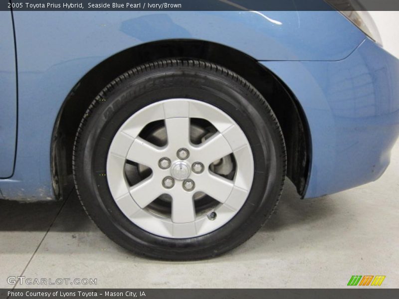 Seaside Blue Pearl / Ivory/Brown 2005 Toyota Prius Hybrid