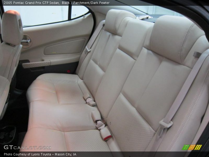 Black / Parchment/Dark Pewter 2005 Pontiac Grand Prix GTP Sedan