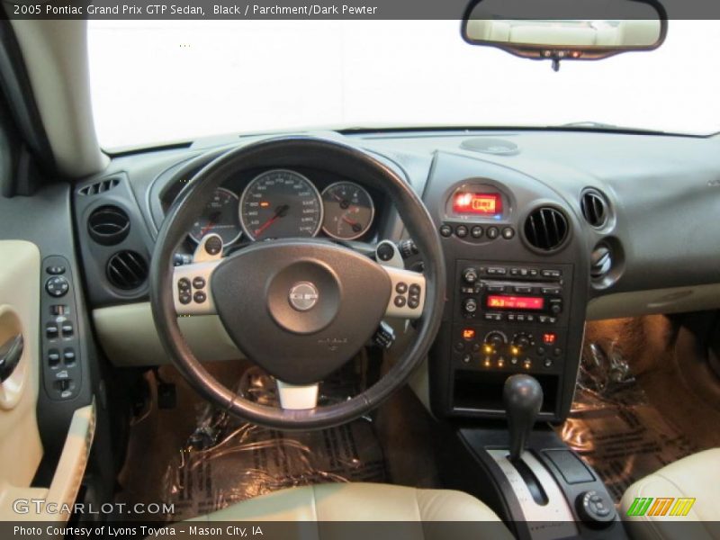 Black / Parchment/Dark Pewter 2005 Pontiac Grand Prix GTP Sedan