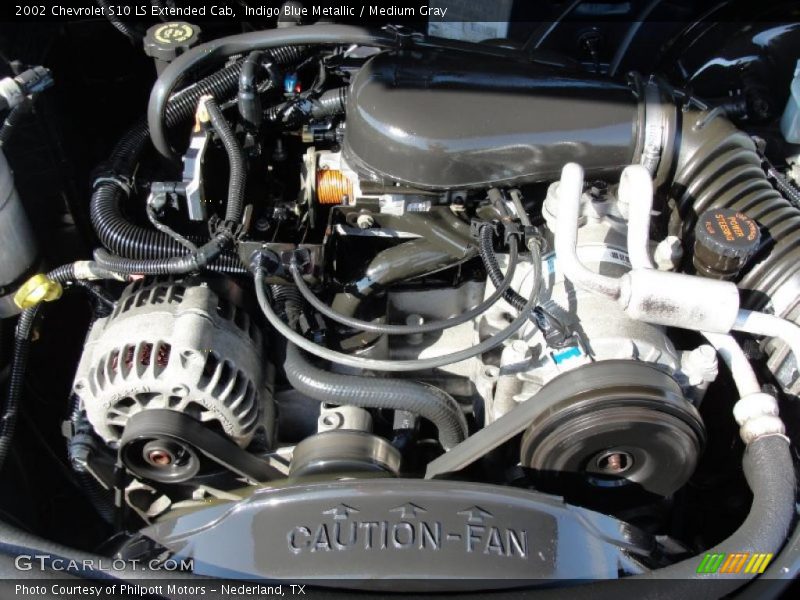 2002 S10 LS Extended Cab Engine - 4.3 Liter OHV 12-Valve Vortec V6