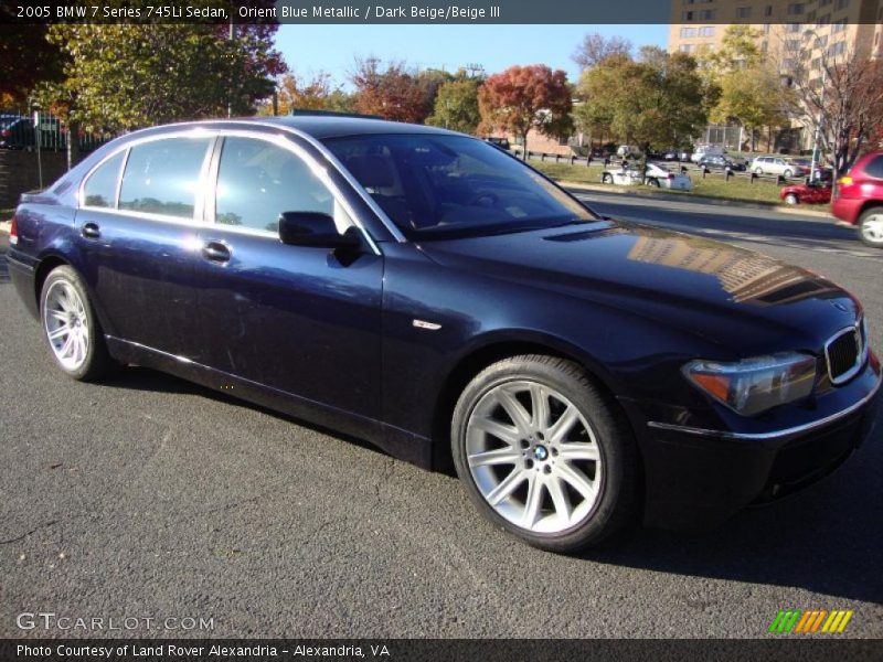  2005 7 Series 745Li Sedan Orient Blue Metallic