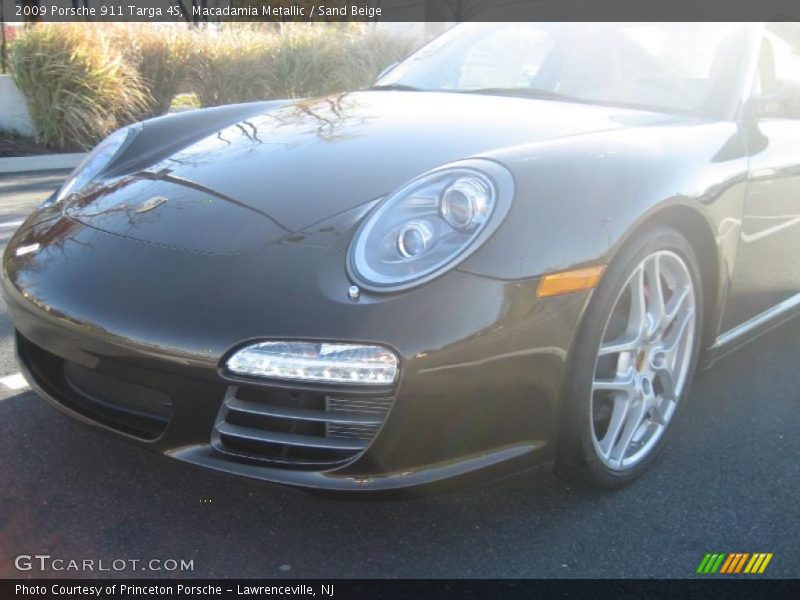 Macadamia Metallic / Sand Beige 2009 Porsche 911 Targa 4S