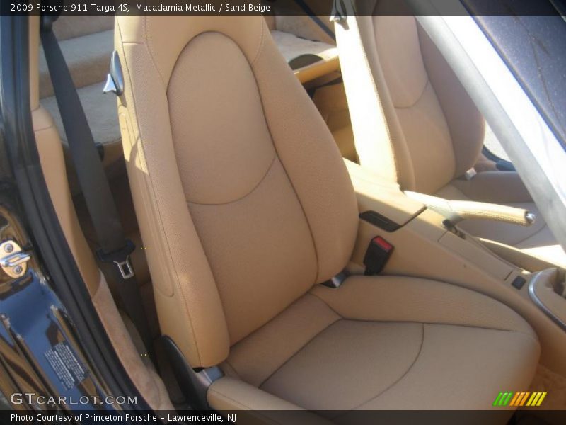 Macadamia Metallic / Sand Beige 2009 Porsche 911 Targa 4S