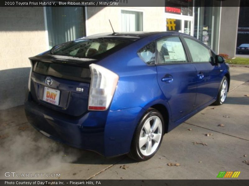 Blue Ribbon Metallic / Misty Gray 2010 Toyota Prius Hybrid V