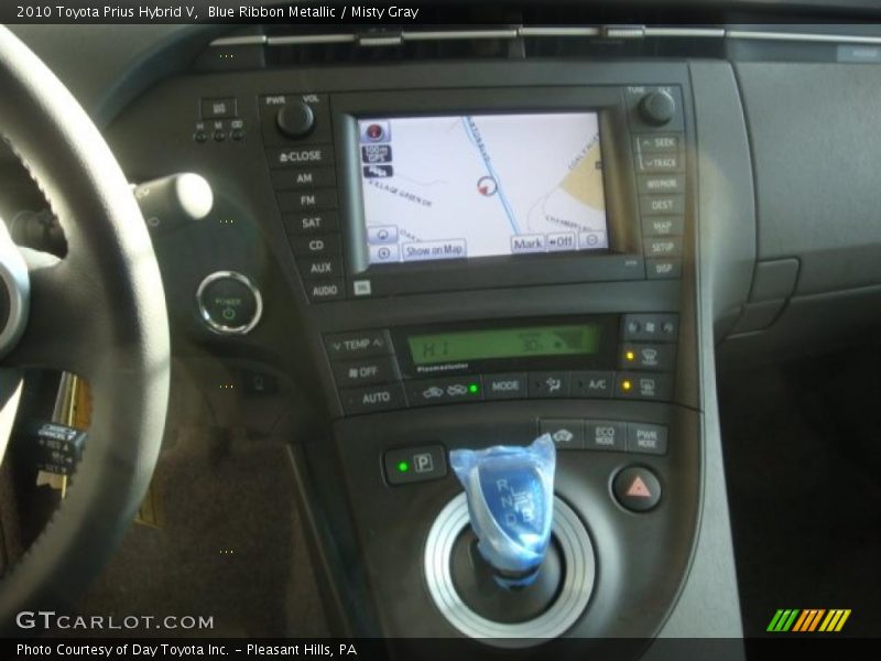 Blue Ribbon Metallic / Misty Gray 2010 Toyota Prius Hybrid V