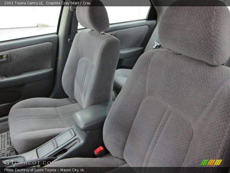 Graphite Gray Pearl / Gray 2001 Toyota Camry LE