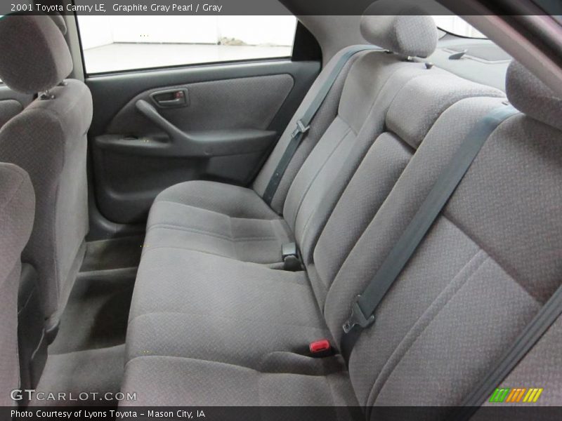 Graphite Gray Pearl / Gray 2001 Toyota Camry LE