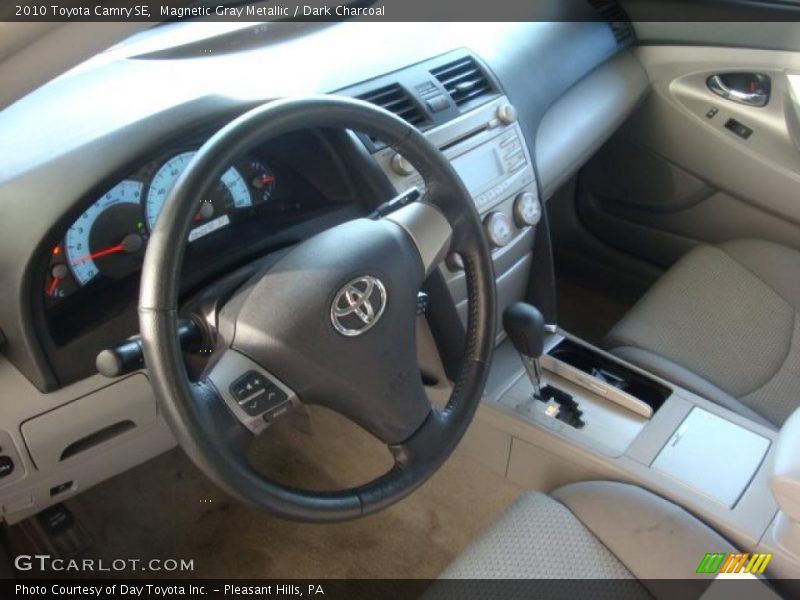 Magnetic Gray Metallic / Dark Charcoal 2010 Toyota Camry SE