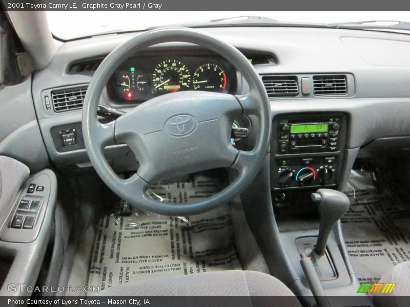 Graphite Gray Pearl / Gray 2001 Toyota Camry LE