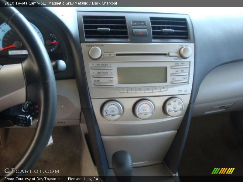 Magnetic Gray Metallic / Dark Charcoal 2010 Toyota Camry SE