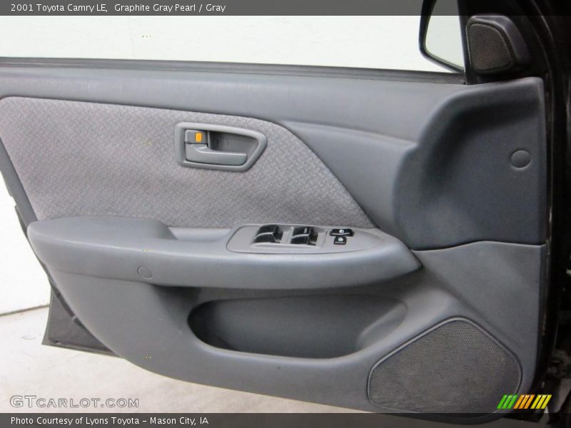 Graphite Gray Pearl / Gray 2001 Toyota Camry LE
