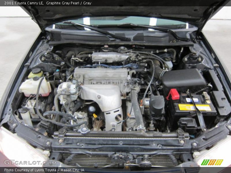 Graphite Gray Pearl / Gray 2001 Toyota Camry LE