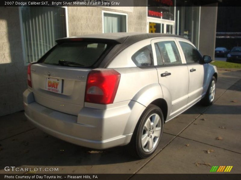 Bright Silver Metallic / Pastel Slate Gray 2007 Dodge Caliber SXT