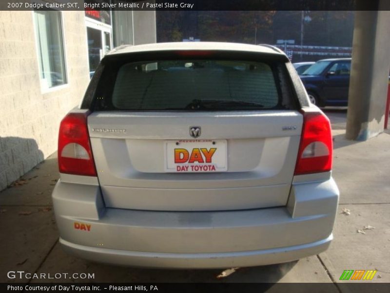 Bright Silver Metallic / Pastel Slate Gray 2007 Dodge Caliber SXT