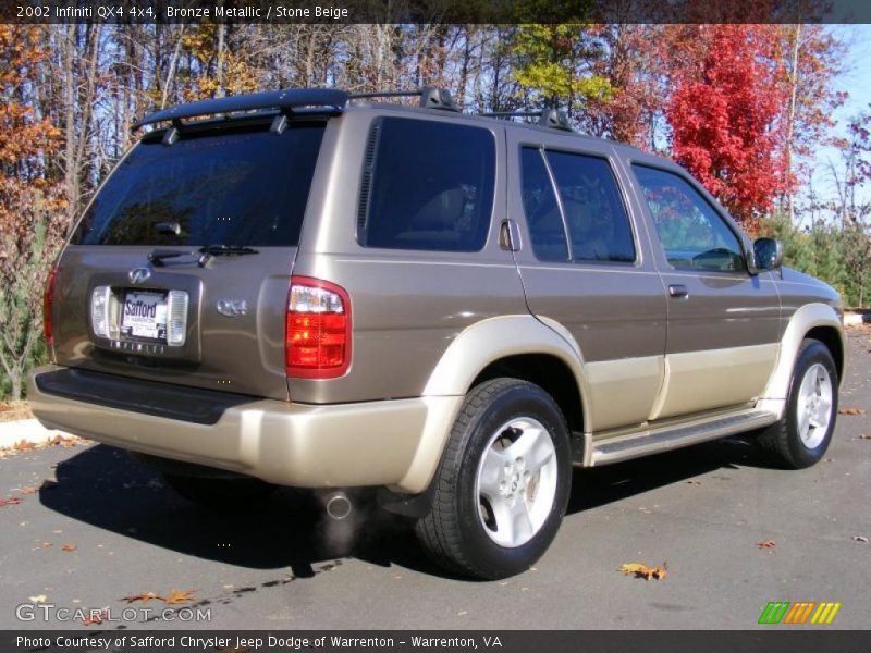  2002 QX4 4x4 Bronze Metallic