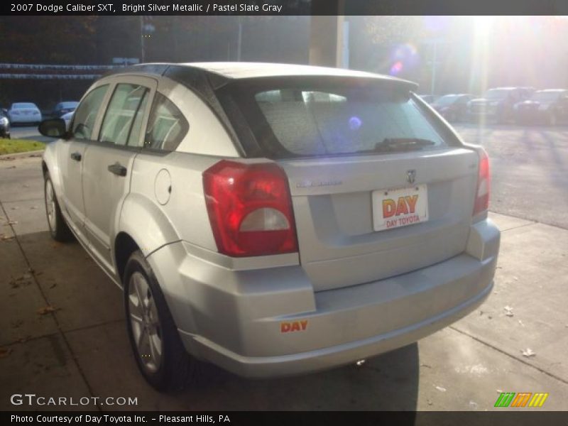 Bright Silver Metallic / Pastel Slate Gray 2007 Dodge Caliber SXT
